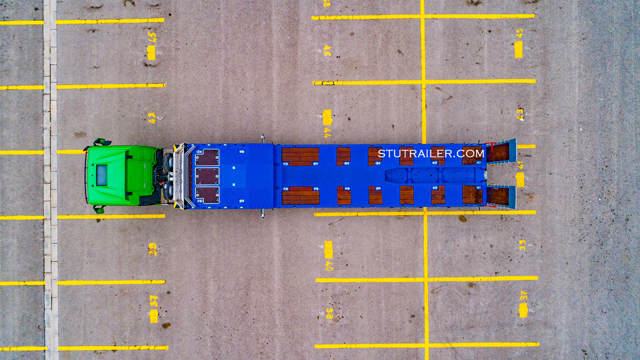 STU 5 Axle Hydraulic Steering Extendable Low Laoder - Náves podvalník: obrázok 3 STU 5 Axle Hydraulic Steering Extendable Low Laoder - Náves podvalník: obrázok 3