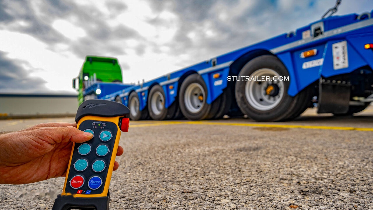 STU 5 Axle Hydraulic Steering Extendable Low Laoder - Náves podvalník: obrázok 2 STU 5 Axle Hydraulic Steering Extendable Low Laoder - Náves podvalník: obrázok 2