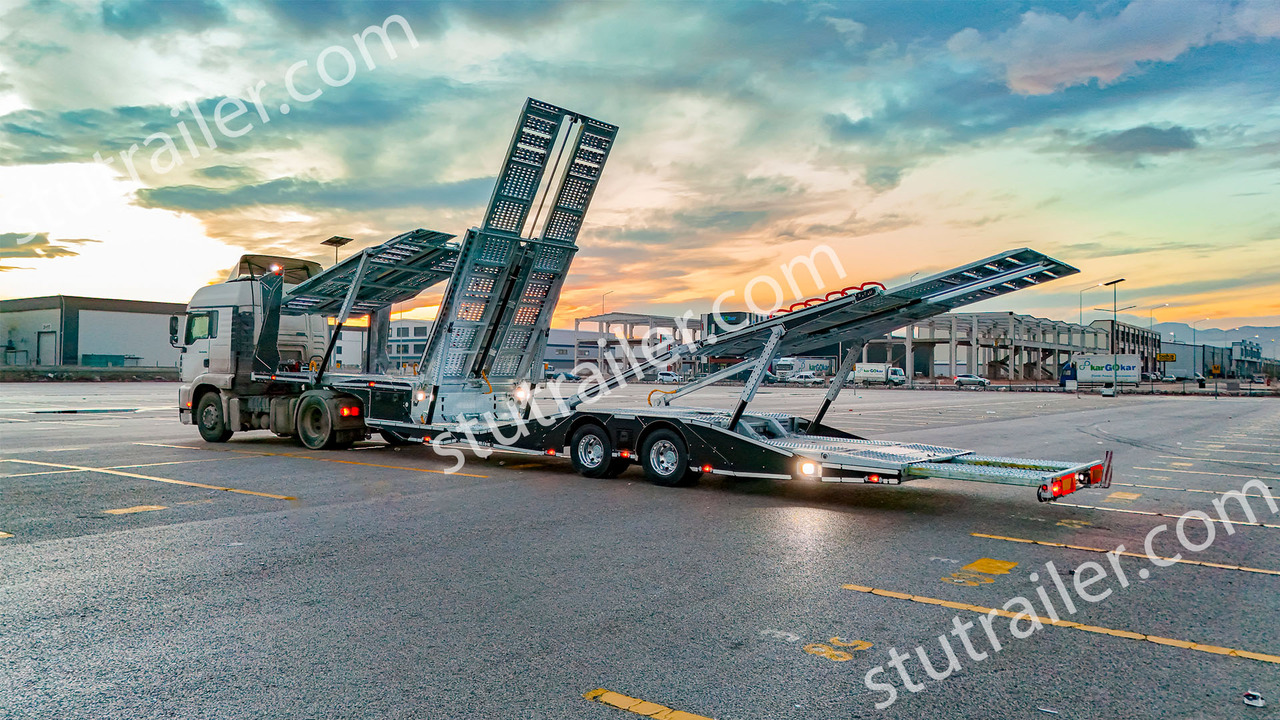 STU 6 CAR CARRIER TRAILER - Náves prepravník áut: obrázok 2 STU 6 CAR CARRIER TRAILER - Náves prepravník áut: obrázok 2