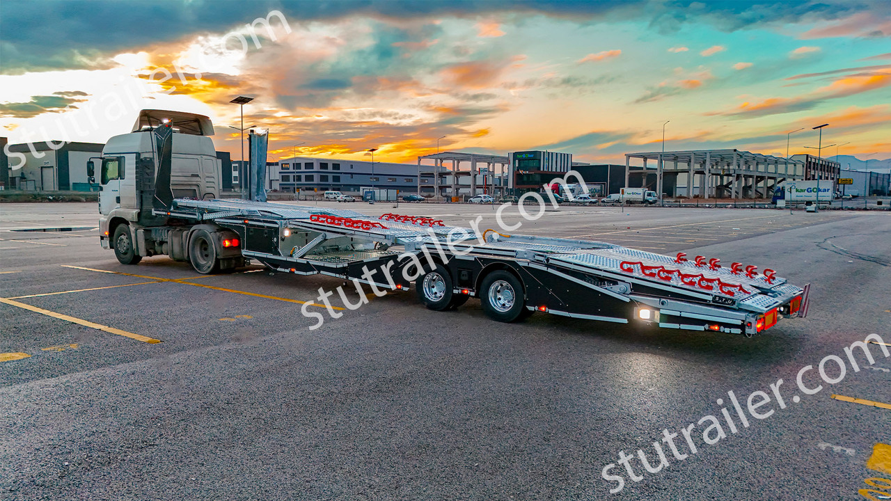 STU 6 CAR CARRIER TRAILER - Náves prepravník áut: obrázok 1 STU 6 CAR CARRIER TRAILER - Náves prepravník áut: obrázok 1