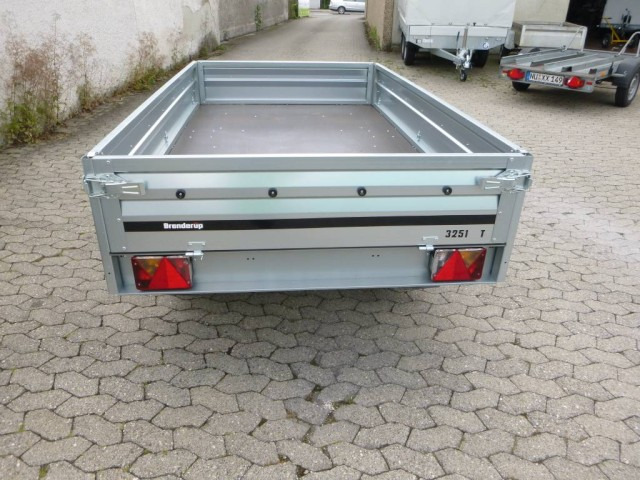 Brenderup 3251STB1300, 1000 kg, Stahl Hochlader, 2500 x 1420 x 350 mm - Auto príves: obrázok 2 Brenderup 3251STB1300, 1000 kg, Stahl Hochlader, 2500 x 1420 x 350 mm - Auto príves: obrázok 2