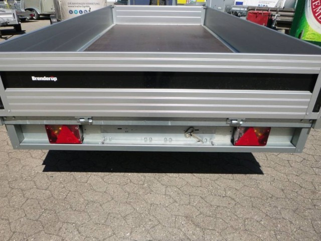 Nový Auto príves Brenderup 5420ATB3000 Alu Hochlader, 3,0 to. 4170 x 1800 x 330 mm: obrázok 6