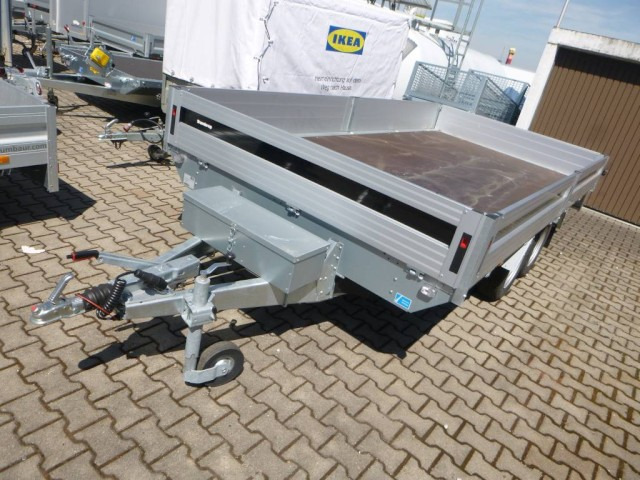 Nový Auto príves Brenderup 5420ATB3000 Alu Hochlader, 3,0 to. 4170 x 1800 x 330 mm: obrázok 7