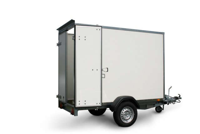 Brenderup Cargo Dynamic CD300BD1300 Türe Kofferanhänger 1,3 to. 300x155x185cm - Príves skriňové: obrázok 1 Brenderup Cargo Dynamic CD300BD1300 Türe Kofferanhänger 1,3 to. 300x155x185cm - Príves skriňové: obrázok 1