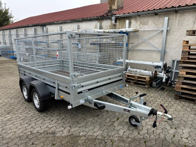 Brenderup Tieflader 2300S Stahl mit Laubgitter, 2,0 to. 3010x1530x400mm - Auto príves: obrázok 1 Brenderup Tieflader 2300S Stahl mit Laubgitter, 2,0 to. 3010x1530x400mm - Auto príves: obrázok 1