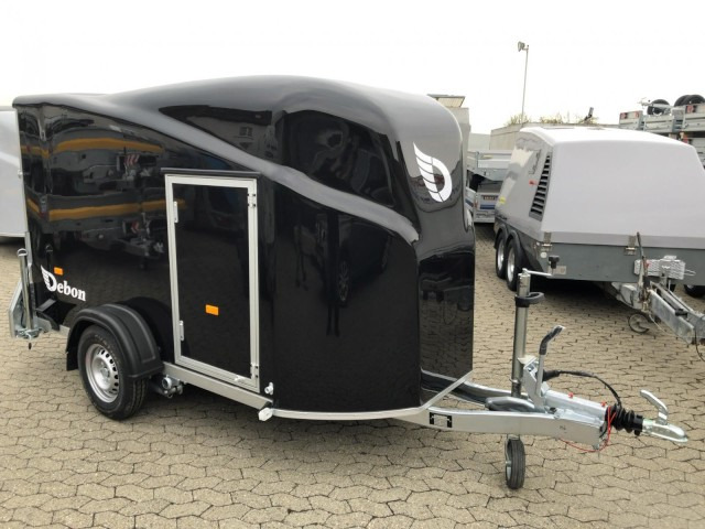 Cheval Liberte Debon Cargo 2 Poly + Türe schwarz 1300 kg, 100 km/h, 300x155x168cm - Príves skriňové: obrázok 1 Cheval Liberte Debon Cargo 2 Poly + Türe schwarz 1300 kg, 100 km/h, 300x155x168cm - Príves skriňové: obrázok 1