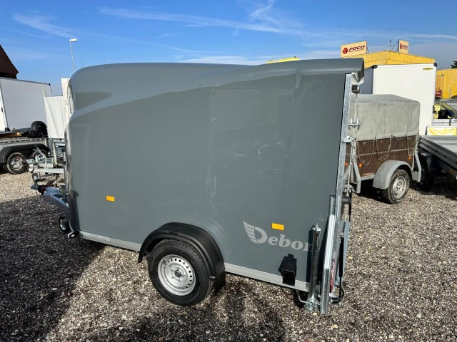 Nový Príves skriňové Cheval Liberte Debon Fourgon Cargo 2 Poly + Türe Eisengrau 1300 kg, 100 km/h, 300x155x168cm: obrázok 7 Nový Príves skriňové Cheval Liberte Debon Fourgon Cargo 2 Poly + Türe Eisengrau 1300 kg, 100 km/h, 300x155x168cm: obrázok 7