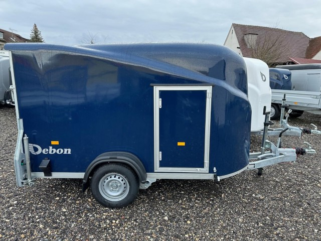Cheval Liberte Debon Fourgon Cargo 2 Poly + Türe blau 1300 kg, 100 km/h, 300x155x168cm - Príves skriňové: obrázok 3 Cheval Liberte Debon Fourgon Cargo 2 Poly + Türe blau 1300 kg, 100 km/h, 300x155x168cm - Príves skriňové: obrázok 3