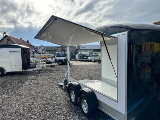 Cheval Liberte Debon Roadster 500 Sandwich Verkaufsklappe 2000 kg, 100 km/h, 320x167x200cm - Príves skriňové: obrázok 1 Cheval Liberte Debon Roadster 500 Sandwich Verkaufsklappe 2000 kg, 100 km/h, 320x167x200cm - Príves skriňové: obrázok 1