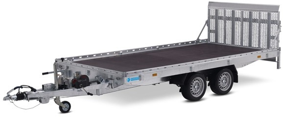 Hapert Indigo HT-2 Transporter 4050 x 2000 mm, 3,0 to. Rampe, mit Hochplane 200 cm - Auto príves: obrázok 2 Hapert Indigo HT-2 Transporter 4050 x 2000 mm, 3,0 to. Rampe, mit Hochplane 200 cm - Auto príves: obrázok 2