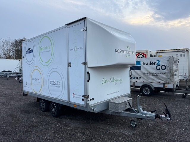 Hapert Kofferanhänger Sapphire H-2, 2,7 to. 4050 x 2200 x 2100 mm, 100 km/h - Príves skriňové: obrázok 1 Hapert Kofferanhänger Sapphire H-2, 2,7 to. 4050 x 2200 x 2100 mm, 100 km/h - Príves skriňové: obrázok 1