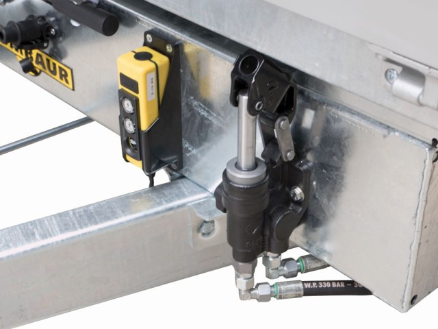 Humbaur 3-Seitenkipper HTK 3500.41 Alu Tridem, 4100 x 2100 x 350 mm, 3,5 to. - Príves sklápěcí: obrázok 3 Humbaur 3-Seitenkipper HTK 3500.41 Alu Tridem, 4100 x 2100 x 350 mm, 3,5 to. - Príves sklápěcí: obrázok 3