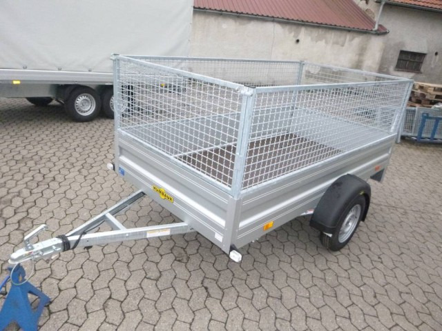 Humbaur HA 752513 mit Laubgitter, 750 kg, 2510 x 1310 x 350 mm - Auto príves: obrázok 1 Humbaur HA 752513 mit Laubgitter, 750 kg, 2510 x 1310 x 350 mm - Auto príves: obrázok 1