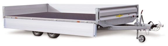 Humbaur HN 253118 Hochlader 2,5 to. 3100 x 1850 x 350 mm - Auto príves: obrázok 4 Humbaur HN 253118 Hochlader 2,5 to. 3100 x 1850 x 350 mm - Auto príves: obrázok 4