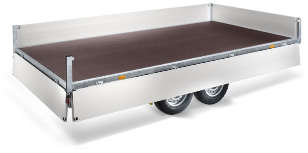 Humbaur HT 203116 Hochlader 2,0 to. 3100 x 1650 x 300 mm - Auto príves: obrázok 2 Humbaur HT 203116 Hochlader 2,0 to. 3100 x 1650 x 300 mm - Auto príves: obrázok 2