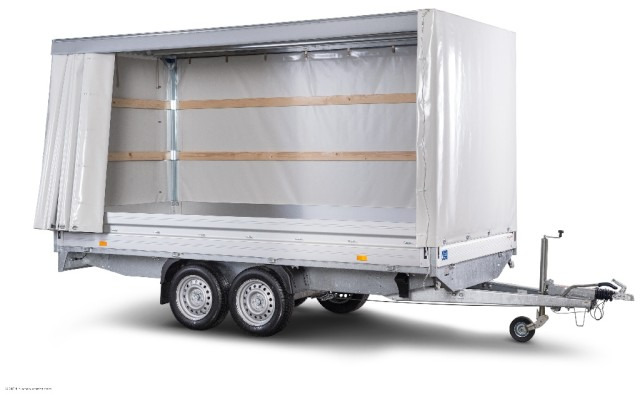 Humbaur HT 254118 Hochlader mit Plane 4100x1850x350mm - Auto príves: obrázok 5 Humbaur HT 254118 Hochlader mit Plane 4100x1850x350mm - Auto príves: obrázok 5