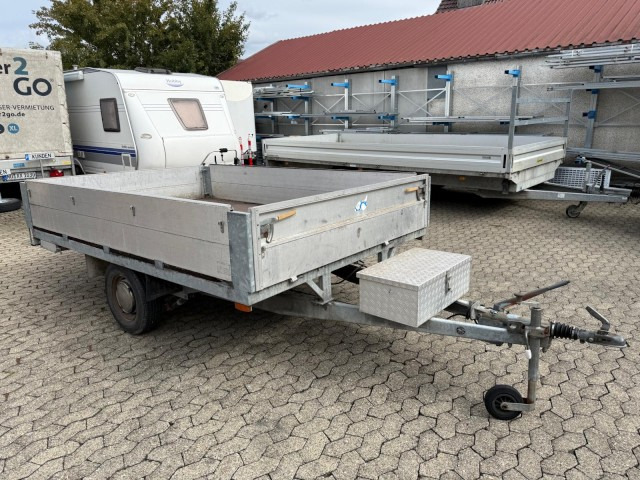 Hymer Anhänger Hochlader, 1000 kg, 2980 x 1920 x 400 mm - Auto príves: obrázok 1 Hymer Anhänger Hochlader, 1000 kg, 2980 x 1920 x 400 mm - Auto príves: obrázok 1
