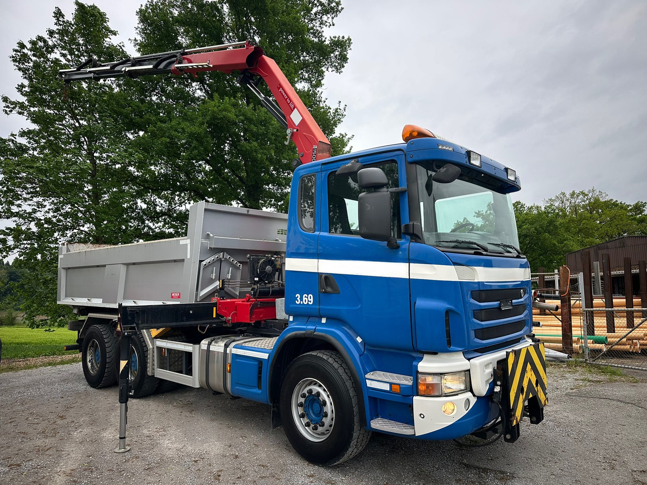 SCANIA G440 6x4 Kran+Kipper ORG-km 57.000 - Sklápač, Auto s hydraulickou rukou: obrázok 3 SCANIA G440 6x4 Kran+Kipper ORG-km 57.000 - Sklápač, Auto s hydraulickou rukou: obrázok 3