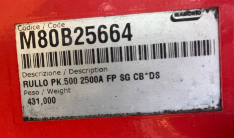 Maschio Rullo Packer 500 - Rotačné brány: obrázok 5 Maschio Rullo Packer 500 - Rotačné brány: obrázok 5