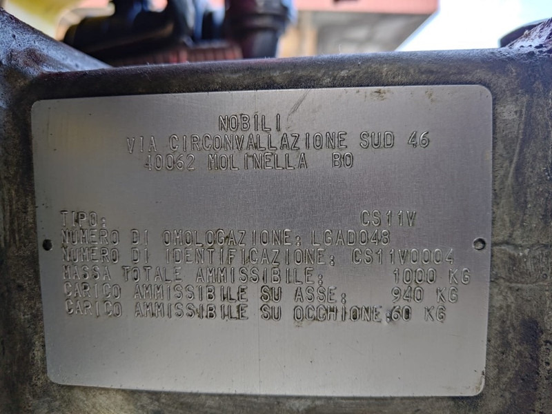 Nobili Ventis 502-1001 T OTF - Ťahaný postrekovač: obrázok 5 Nobili Ventis 502-1001 T OTF - Ťahaný postrekovač: obrázok 5