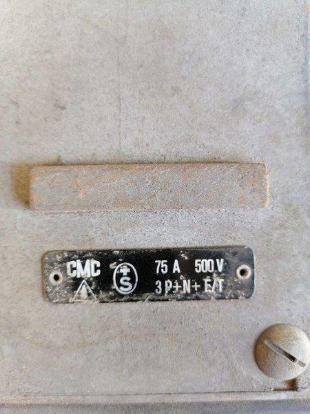 CMC plug connection for Putzmeister PM500 concrete pump - Elektrický systém pre Autočerpadlo: obrázok 2 CMC plug connection for Putzmeister PM500 concrete pump - Elektrický systém pre Autočerpadlo: obrázok 2