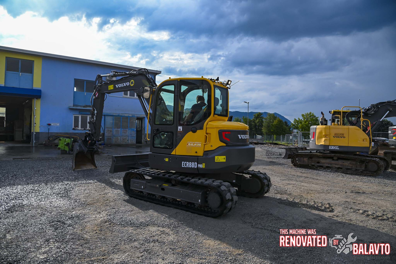 VOLVO ECR88D - Mini rýpadlo: obrázok 5 VOLVO ECR88D - Mini rýpadlo: obrázok 5