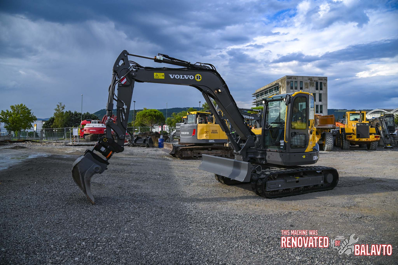VOLVO ECR88D - Mini rýpadlo: obrázok 2 VOLVO ECR88D - Mini rýpadlo: obrázok 2