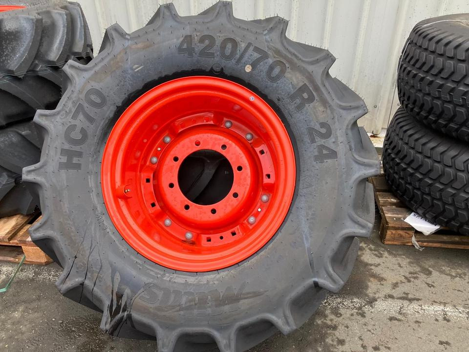 Rad Reifen Mitas 420/70R24 HC70 130D 133A8 neu aus Umbereifung - Kompletné koleso: obrázok 1 Rad Reifen Mitas 420/70R24 HC70 130D 133A8 neu aus Umbereifung - Kompletné koleso: obrázok 1