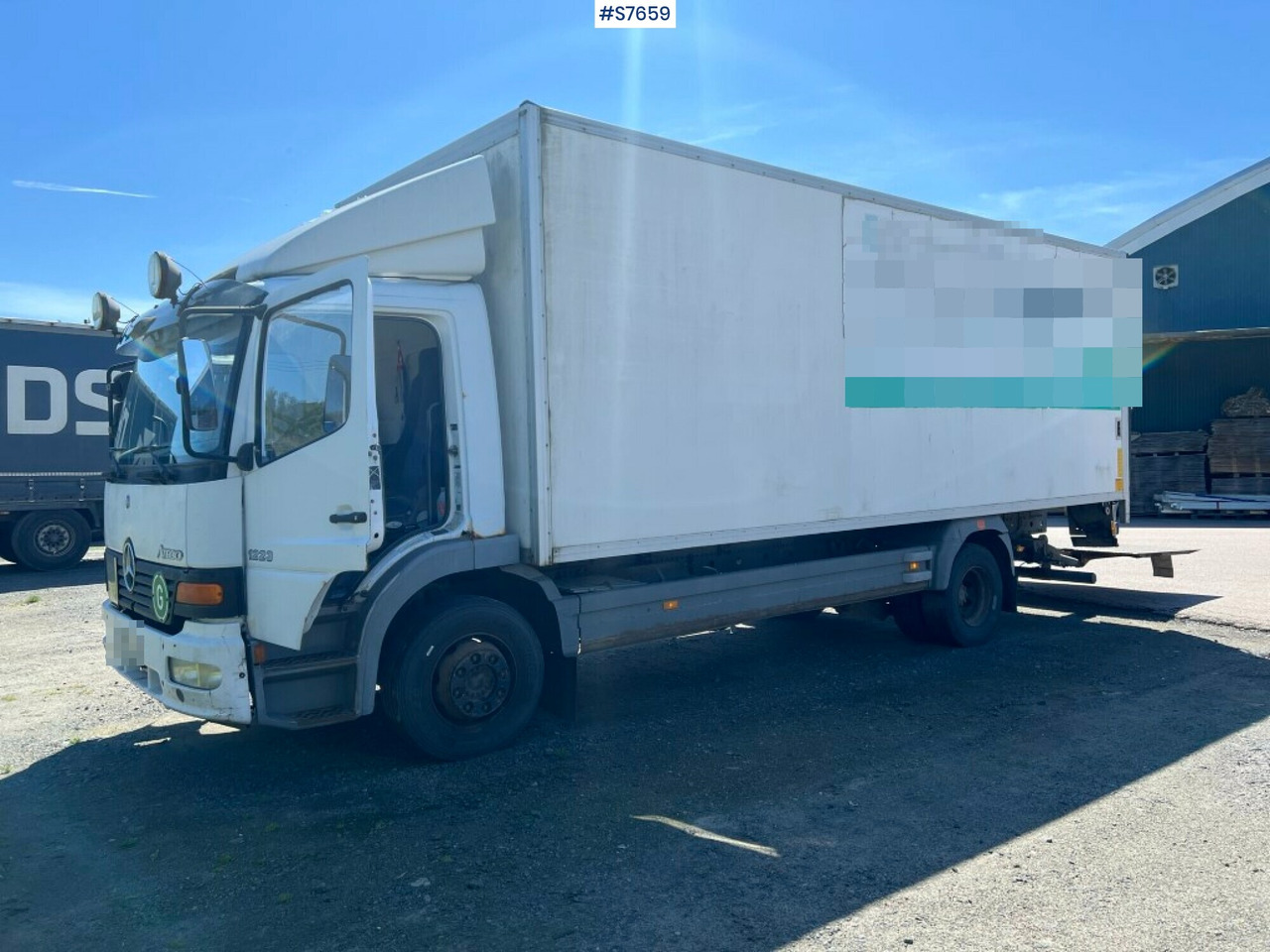 Box Truck Mercedes Benz Atego 1223, See videos - Skříňový nákladní auto: obrázok 1 Box Truck Mercedes Benz Atego 1223, See videos - Skříňový nákladní auto: obrázok 1