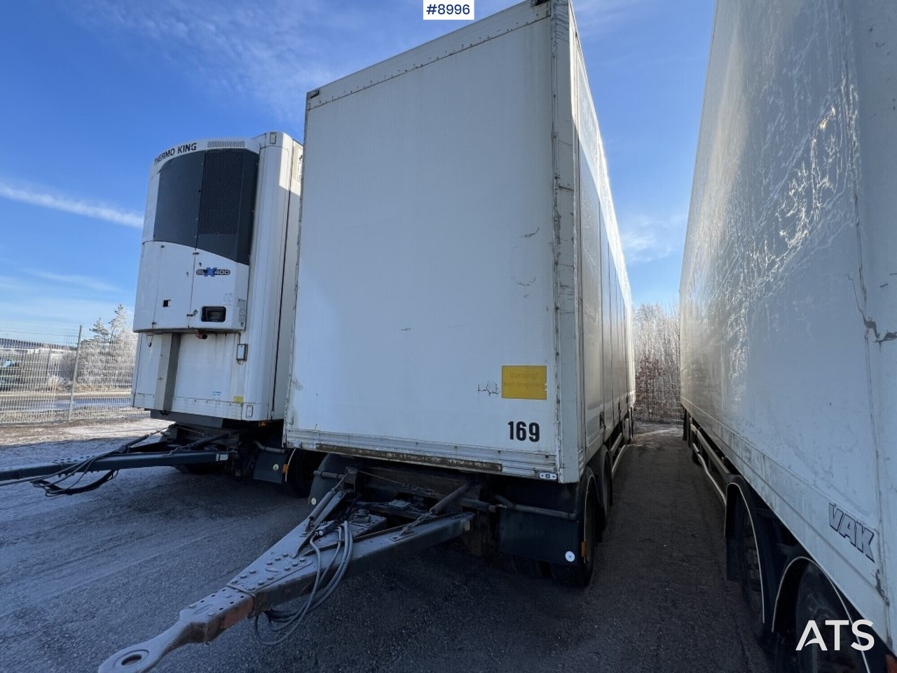 Box trailer EKERI L/L-4 - Príves skriňové: obrázok 1 Box trailer EKERI L/L-4 - Príves skriňové: obrázok 1