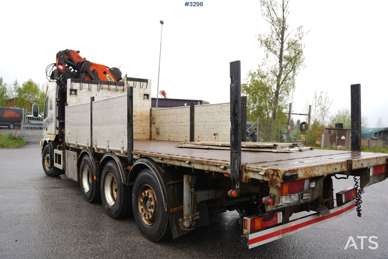 Crane Truck Volvo FM12-39 8X4*4 (SEE VIDEO) - Auto s hydraulickou rukou, Valníkový/ Plošinový nákladný automobil: obrázok 4 Crane Truck Volvo FM12-39 8X4*4 (SEE VIDEO) - Auto s hydraulickou rukou, Valníkový/ Plošinový nákladný automobil: obrázok 4