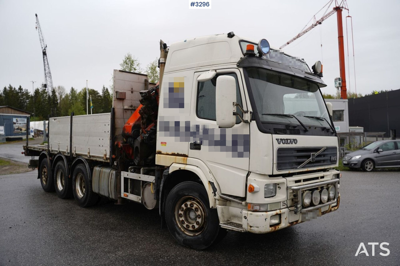Crane Truck Volvo FM12-39 8X4*4 (SEE VIDEO) - Auto s hydraulickou rukou, Valníkový/ Plošinový nákladný automobil: obrázok 2 Crane Truck Volvo FM12-39 8X4*4 (SEE VIDEO) - Auto s hydraulickou rukou, Valníkový/ Plošinový nákladný automobil: obrázok 2