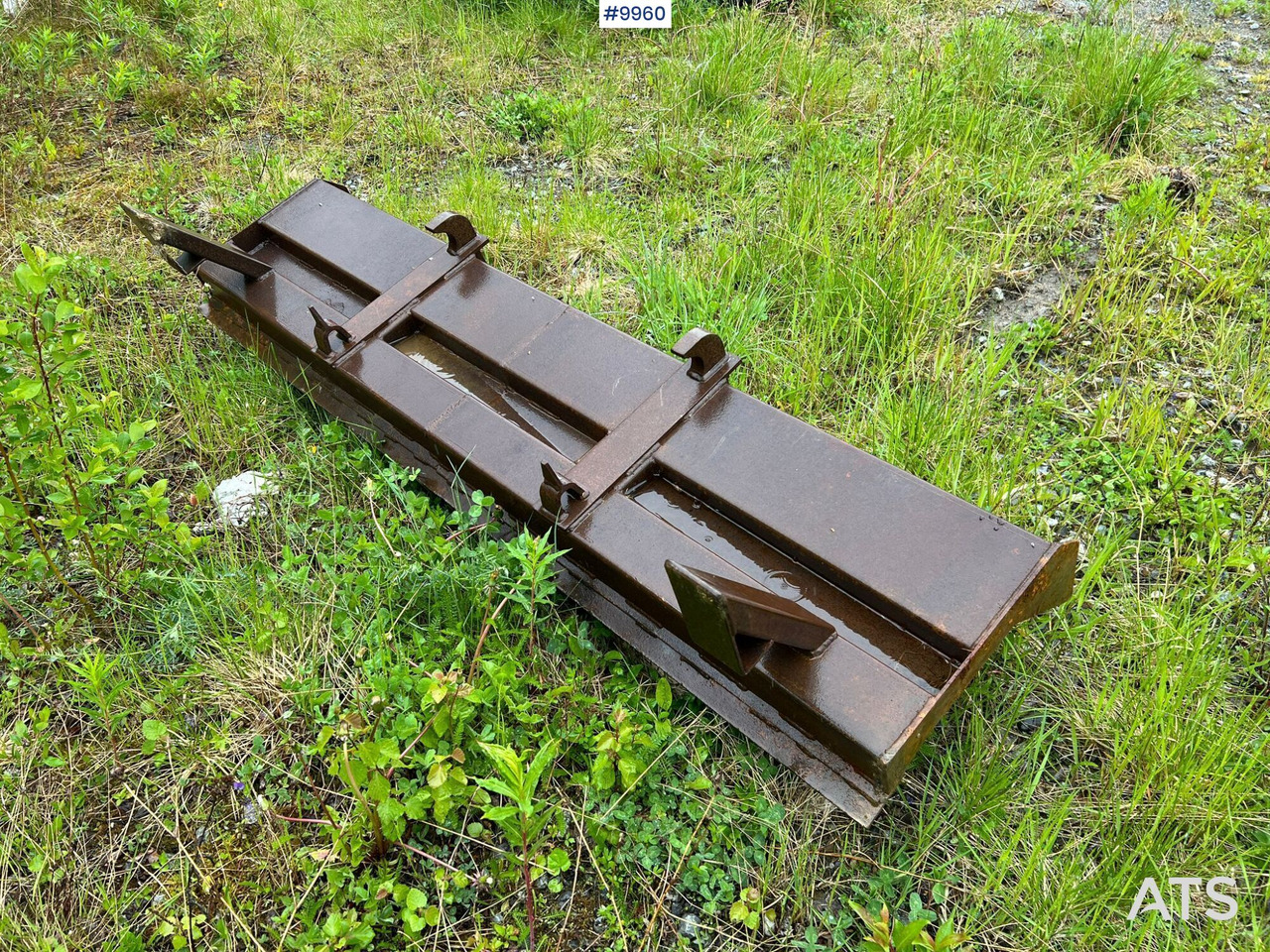 Radlica Dozer blade for agricultural tractor: obrázok 6