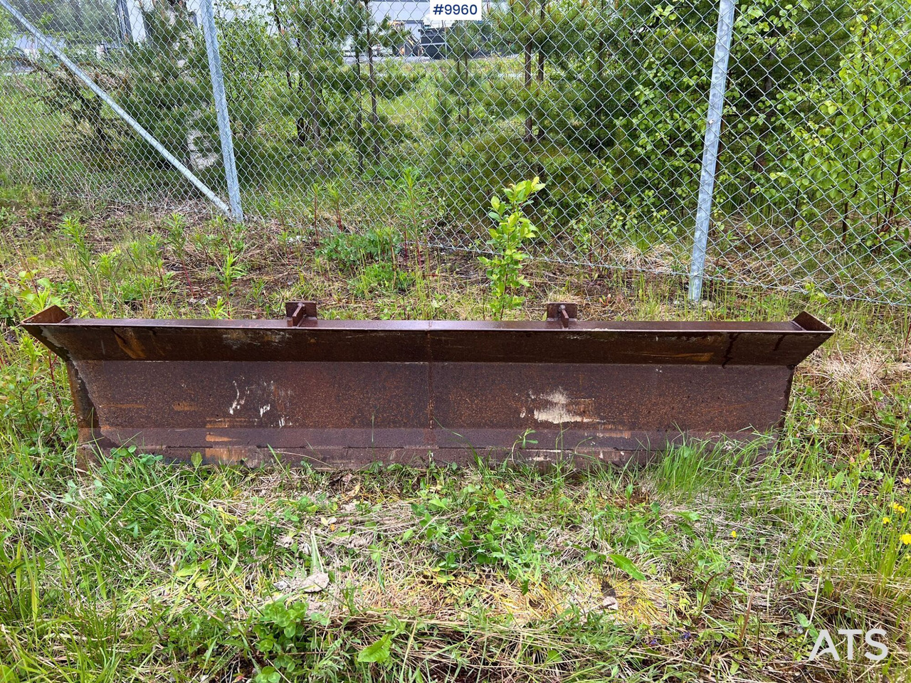 Radlica Dozer blade for agricultural tractor: obrázok 9