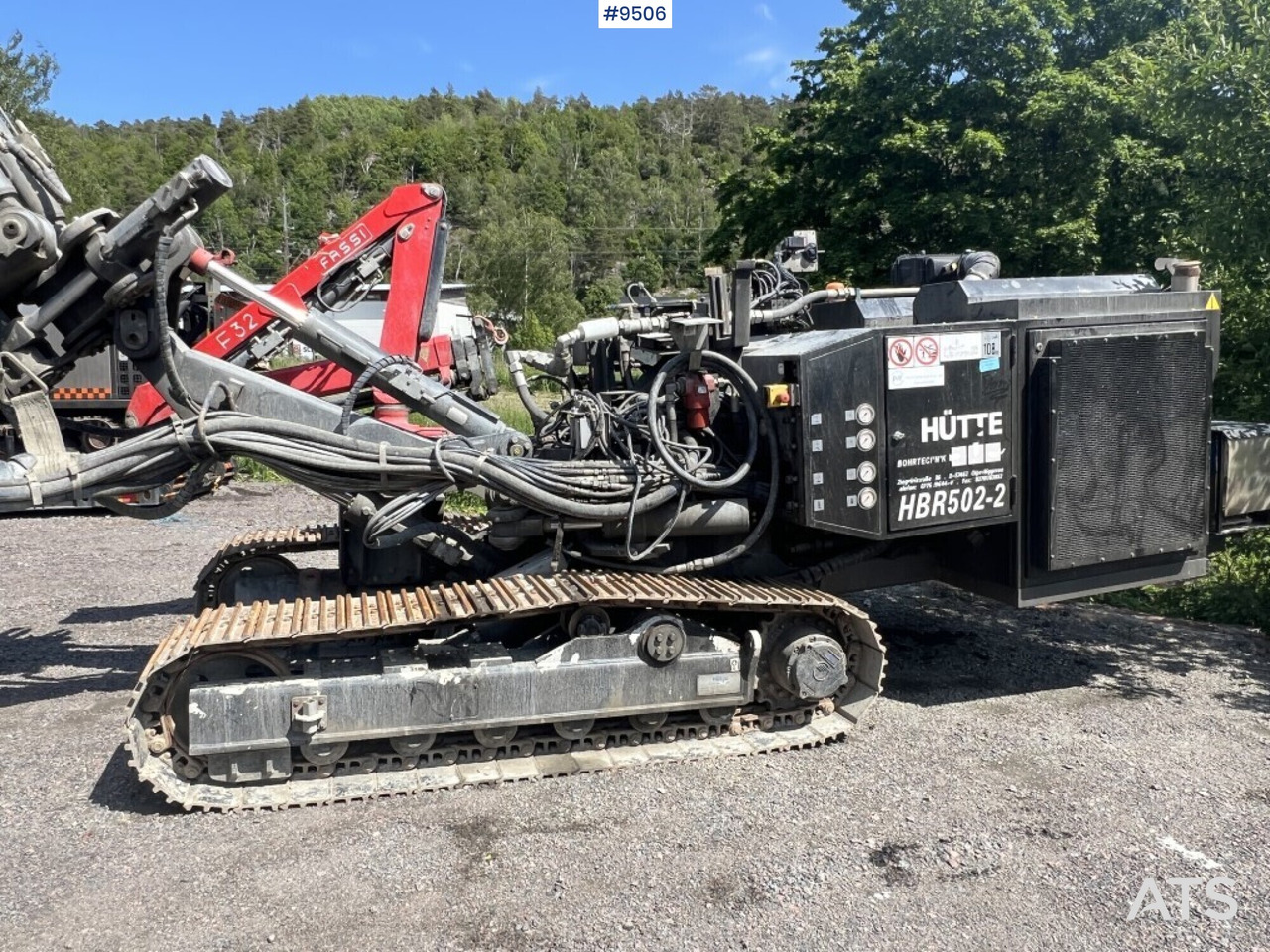 Drill rig Hütte with Fassi F32 crane - Vrtné príslušenstvo: obrázok 2 Drill rig Hütte with Fassi F32 crane - Vrtné príslušenstvo: obrázok 2