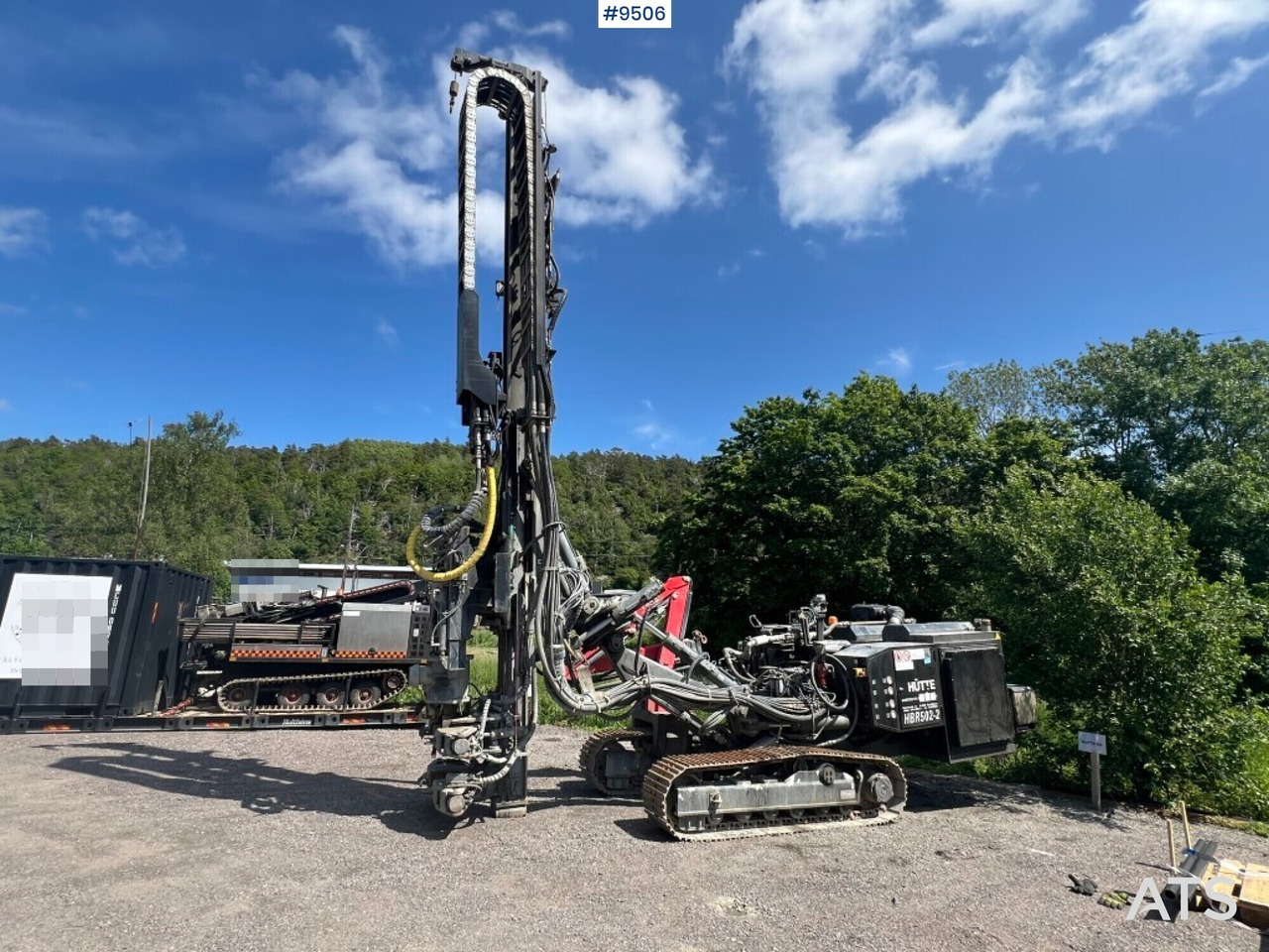 Drill rig Hütte with Fassi F32 crane - Vrtné príslušenstvo: obrázok 1 Drill rig Hütte with Fassi F32 crane - Vrtné príslušenstvo: obrázok 1