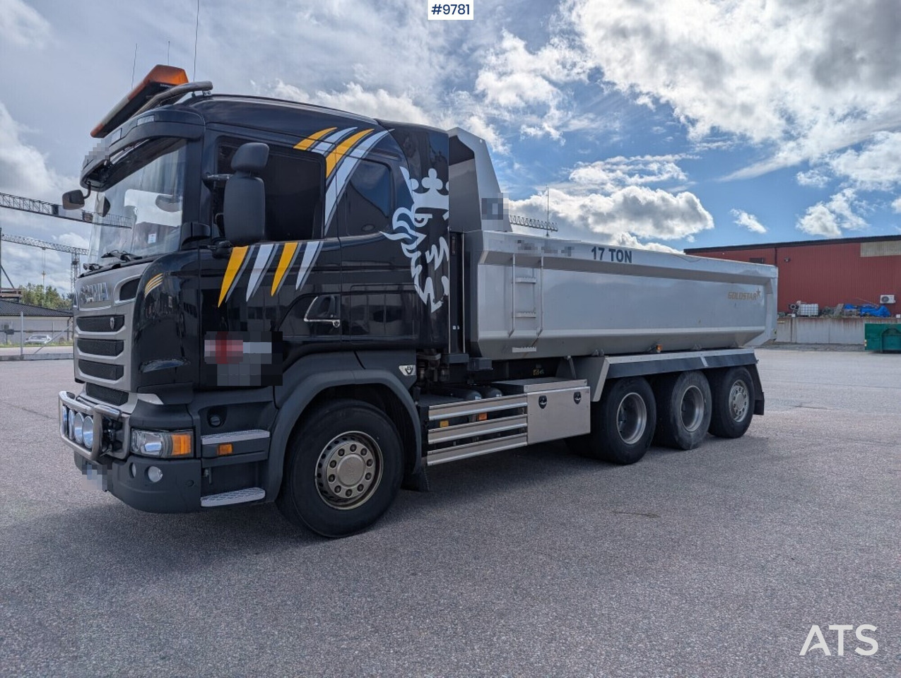 Dump truck Scania R520 8X4 - Sklápač: obrázok 1 Dump truck Scania R520 8X4 - Sklápač: obrázok 1
