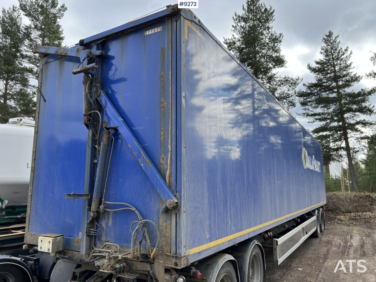 EKSJÖVAGNEN FS 18-18 CHIPPER TRAILER - Príves skriňové: obrázok 5 EKSJÖVAGNEN FS 18-18 CHIPPER TRAILER - Príves skriňové: obrázok 5