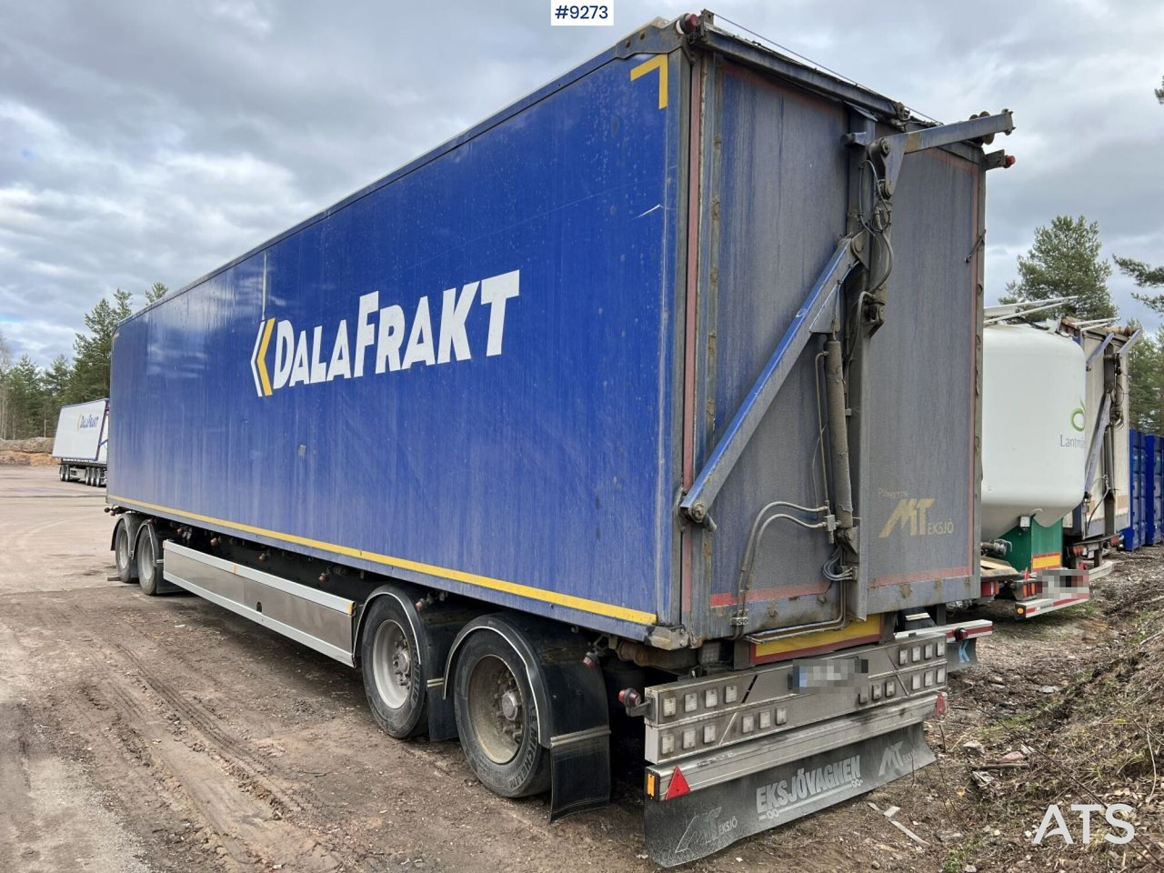 EKSJÖVAGNEN FS 18-18 CHIPPER TRAILER - Príves skriňové: obrázok 4 EKSJÖVAGNEN FS 18-18 CHIPPER TRAILER - Príves skriňové: obrázok 4