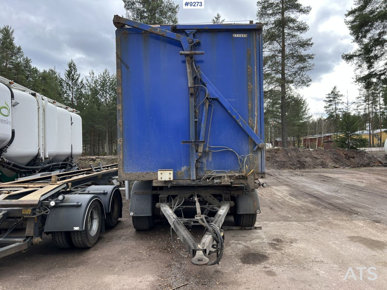 EKSJÖVAGNEN FS 18-18 CHIPPER TRAILER - Príves skriňové: obrázok 3 EKSJÖVAGNEN FS 18-18 CHIPPER TRAILER - Príves skriňové: obrázok 3