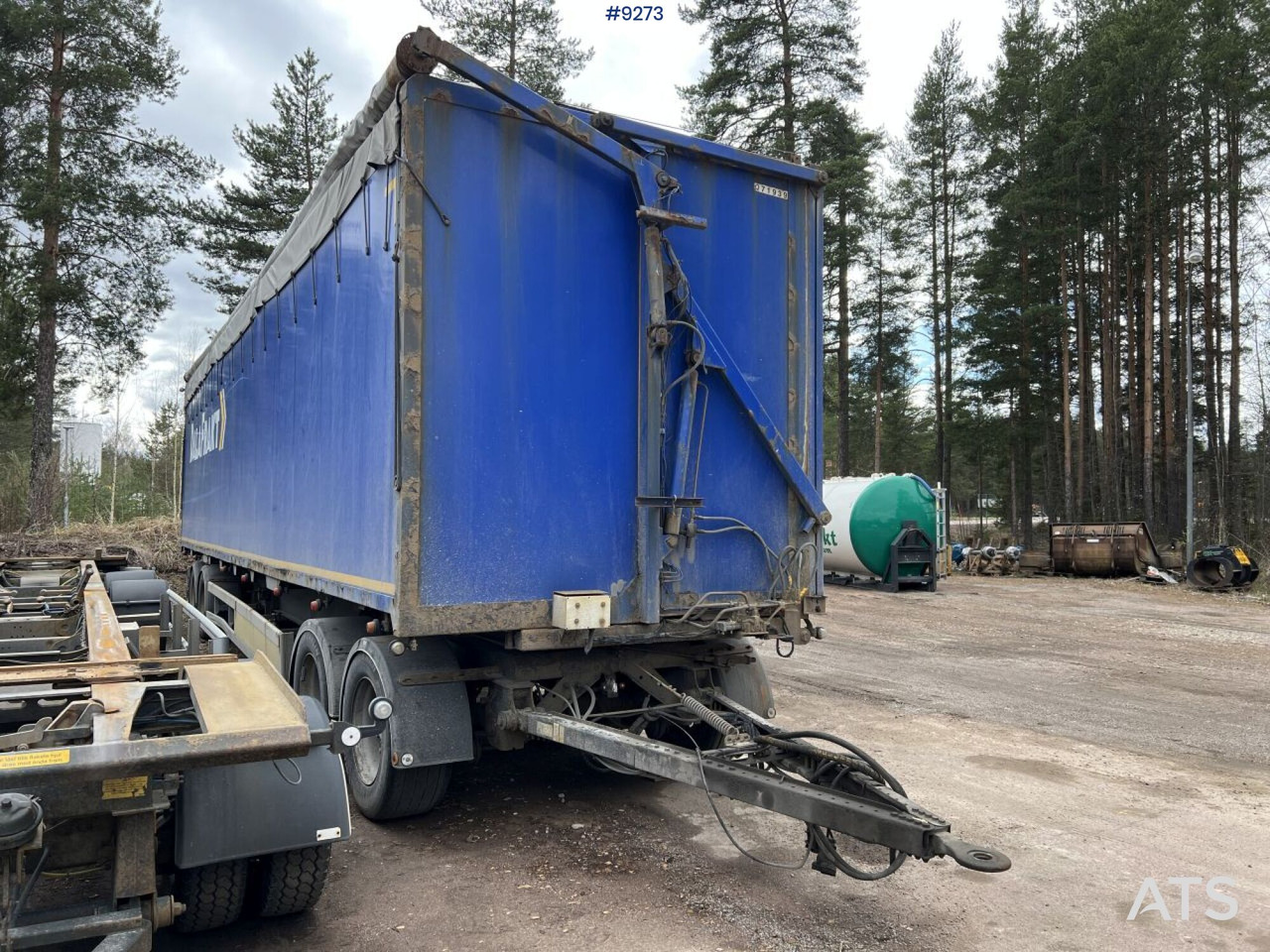 EKSJÖVAGNEN FS 18-18 CHIPPER TRAILER - Príves skriňové: obrázok 2 EKSJÖVAGNEN FS 18-18 CHIPPER TRAILER - Príves skriňové: obrázok 2