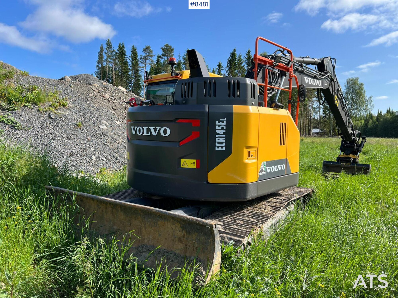 Excavator Volvo ECR145 EL with 1365 h - Pásové rýpadlo: obrázok 4 Excavator Volvo ECR145 EL with 1365 h - Pásové rýpadlo: obrázok 4