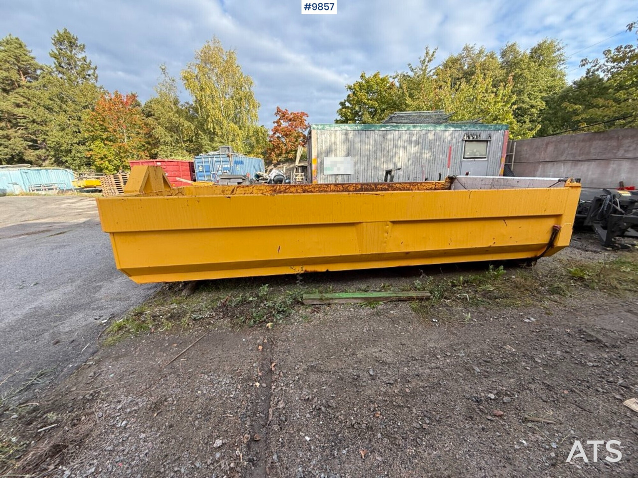 Gravel flatbed Zetterbergs - Kontajner abroll: obrázok 2 Gravel flatbed Zetterbergs - Kontajner abroll: obrázok 2