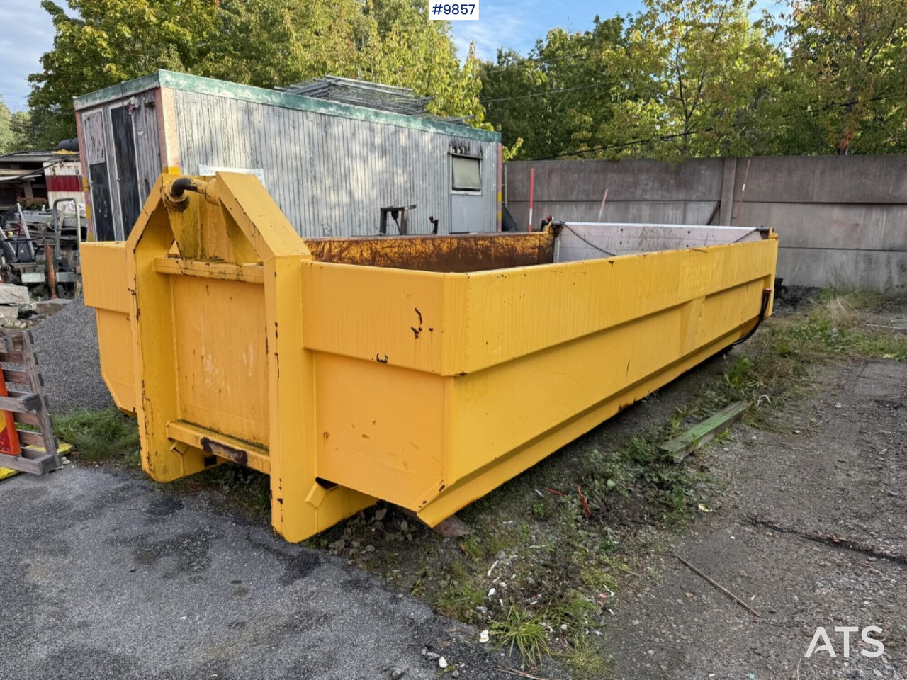 Gravel flatbed Zetterbergs - Kontajner abroll: obrázok 1 Gravel flatbed Zetterbergs - Kontajner abroll: obrázok 1