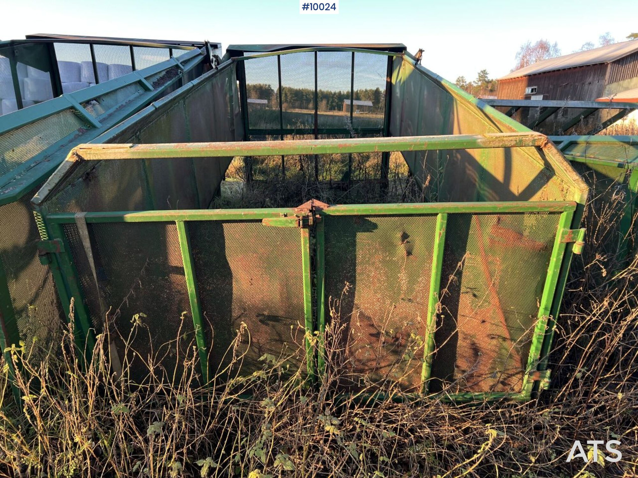 Green waste cassette for KMA tipper wagon - Valníková nadstavba: obrázok 1 Green waste cassette for KMA tipper wagon - Valníková nadstavba: obrázok 1
