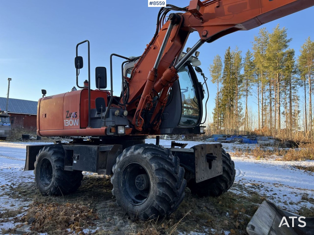 Hitachi ZX130W Wheeled excavator - Kolesové rýpadlo: obrázok 4 Hitachi ZX130W Wheeled excavator - Kolesové rýpadlo: obrázok 4