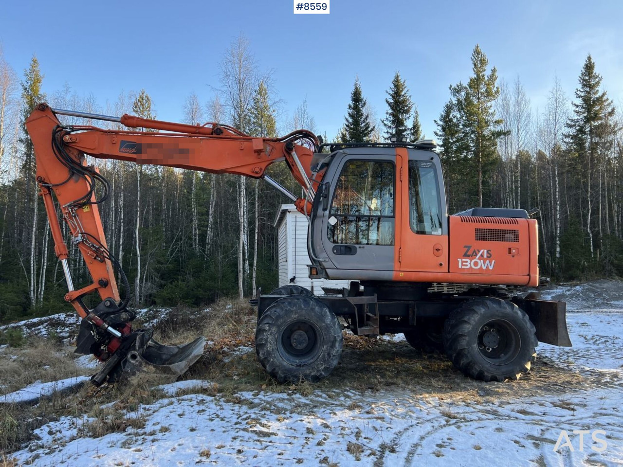 Hitachi ZX130W Wheeled excavator - Kolesové rýpadlo: obrázok 1 Hitachi ZX130W Wheeled excavator - Kolesové rýpadlo: obrázok 1