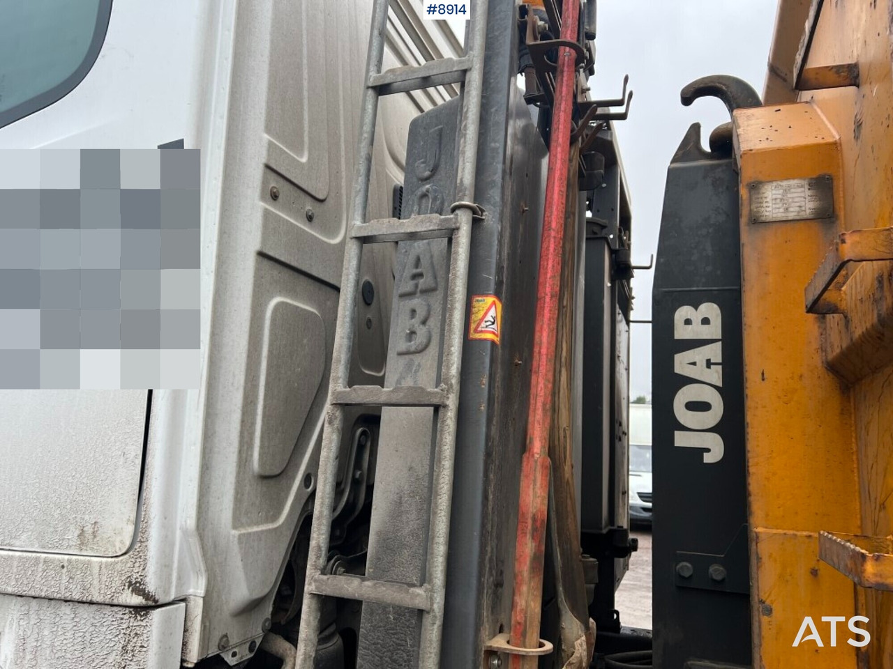 Hooklift Truck Mercedes-Benz Arocs with plow attachments - Hákový nosič kontajnerov: obrázok 5 Hooklift Truck Mercedes-Benz Arocs with plow attachments - Hákový nosič kontajnerov: obrázok 5