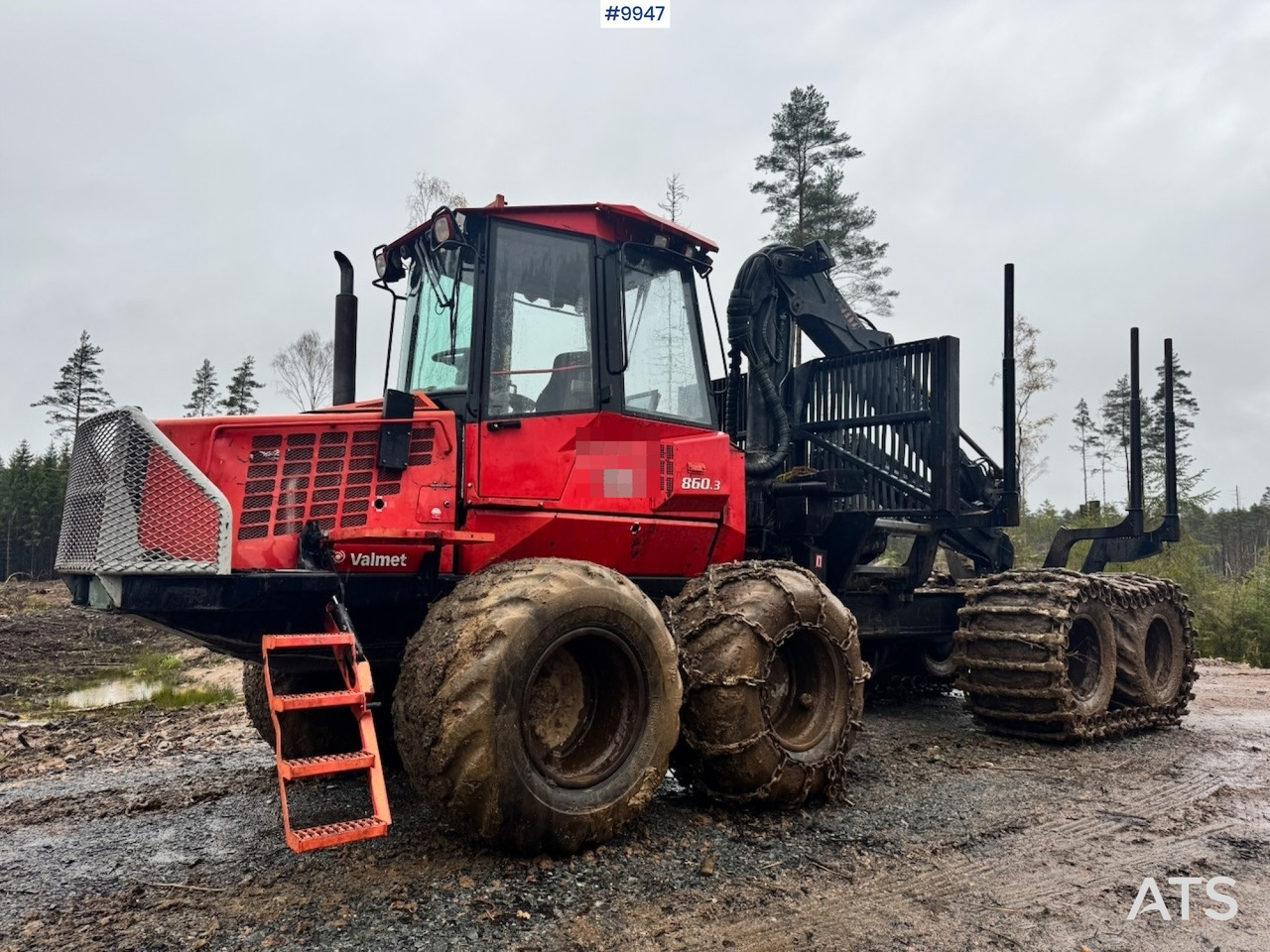 Valmet 860 forwarder (VIDEO) - Iné stroje: obrázok 1 Valmet 860 forwarder (VIDEO) - Iné stroje: obrázok 1