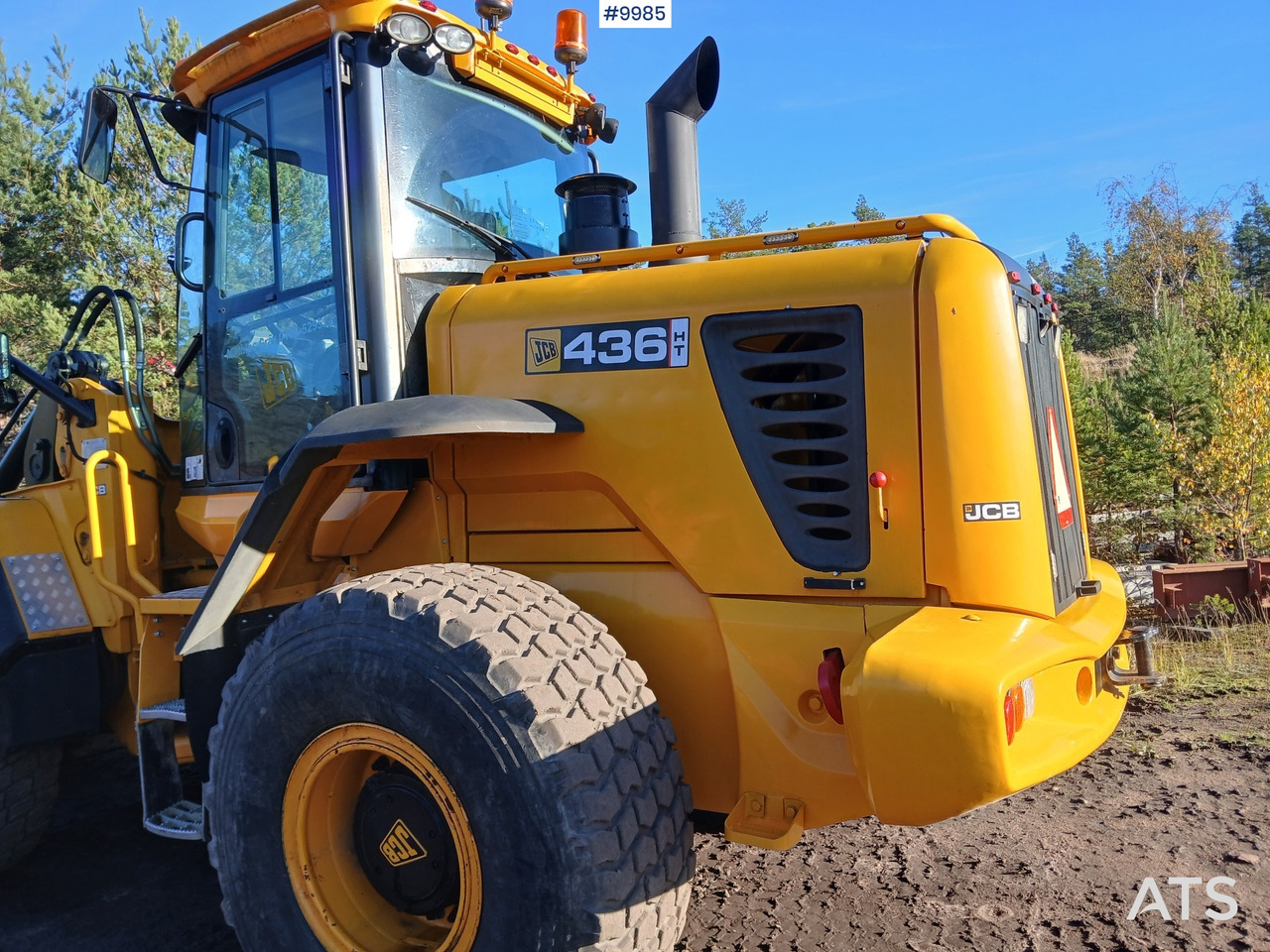 Leasing  Jcb 436HT Wheel loader Jcb 436HT Wheel loader: obrázok 8
